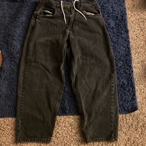 Black Empyre Baggy Denim Jeans